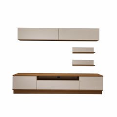 Decoraktiv Trendstyle 5S Mdf Tv Ünitesi Tv Sehpası Ceviz - Beyaz