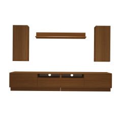 Decoraktiv Trendstyle 5220DS Mdf Tv Ünitesi Tv Sehpası Ceviz