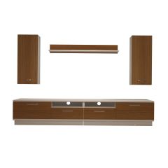 Decoraktiv Trendstyle 5220D Slm Tv Ünitesi Tv Sehpası Beyaz - Ceviz