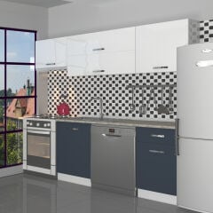 Decoraktiv Elite 220 MDF Hazır Mutfak Dolabı