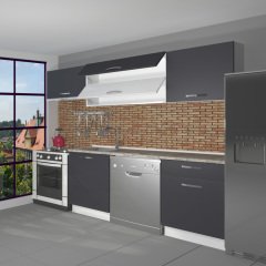 Decoraktiv Elite 220 MDF Hazır Mutfak Dolabı