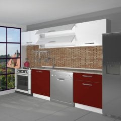 Decoraktiv Elite 220 MDF Hazır Mutfak Dolabı