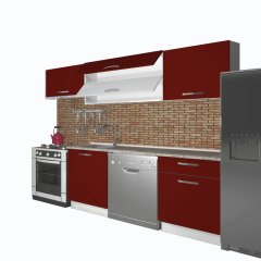 Decoraktiv Elite 220 MDF Hazır Mutfak Dolabı