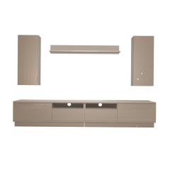 Decoraktiv Trendstyle 5220DS Slm Tv Ünitesi Tv Sehpası Parlak Beyaz