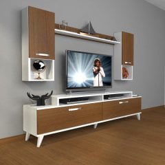 Decoraktiv Ekoflex 5DA Mdf Retro Tv Ünitesi Tv Sehpası