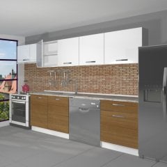 Decoraktiv Elite 280 MDF Hazır Mutfak Dolabı
