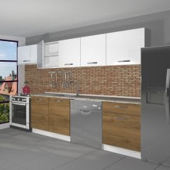 Decoraktiv Elite 280 MDF Hazır Mutfak Dolabı