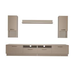 Decoraktiv Trendstyle 5220DA Mdf Tv Ünitesi Tv Sehpası Parlak Beyaz