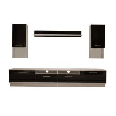 Decoraktiv Trendstyle 5220DA Mdf Tv Ünitesi Tv Sehpası Beyaz - Siyah