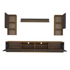 Decoraktiv Trendstyle 5220DA Mdf Tv Ünitesi Tv Sehpası Pera - Antrasit