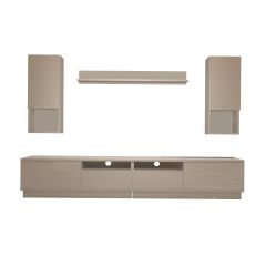 Decoraktiv Trendstyle 5220DAS Mdf Tv Ünitesi Tv Sehpası Parlak Beyaz