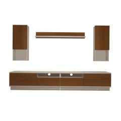 Decoraktiv Trendstyle 5220DAS Mdf Tv Ünitesi Tv Sehpası Beyaz - Ceviz