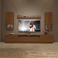 Decoraktiv Trendstyle 5220DAS Mdf Tv Ünitesi Tv Sehpası Ceviz