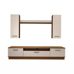 Decoraktiv Trendstyle 5D Mdf Tv Ünitesi Tv Sehpası Ceviz - Beyaz