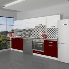 Decoraktiv Elite 280Y Ankastre MDF Hazır Mutfak Dolabı