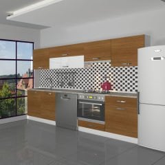 Decoraktiv Elite 280Y Ankastre MDF Hazır Mutfak Dolabı