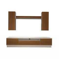 Decoraktiv Trendstyle 5DS Mdf Tv Ünitesi Tv Sehpası Beyaz - Ceviz