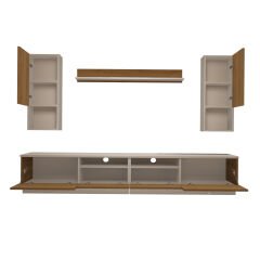 Decoraktiv Trendstyle 5220DAS Mdf Tv Ünitesi Tv Sehpası Beyaz - Pera