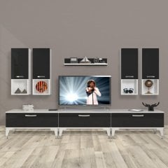 Decoraktiv Eko 8DA Mdf Silver Tv Ünitesi Tv Sehpası