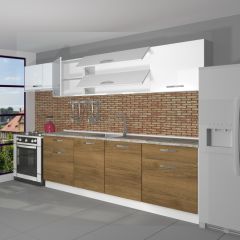 Decoraktiv Prestij 280 MDF Hazır Mutfak Dolabı Pera - Beyaz