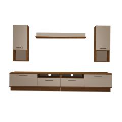 Decoraktiv Trendstyle 5220DA Slm Tv Ünitesi Tv Sehpası Ceviz - Beyaz