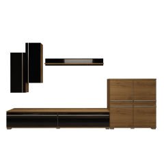 Decoraktiv Eko 6 Mdf Std Tv Ünitesi Tv Sehpası Pera - Siyah