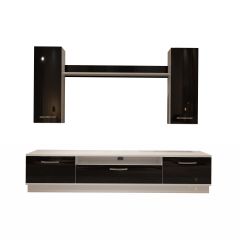 Decoraktiv Trendstyle 5D Slm Tv Ünitesi Tv Sehpası Beyaz - Siyah