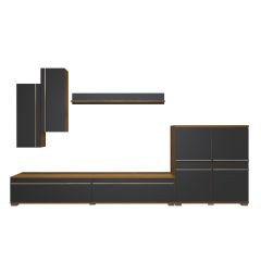 Decoraktiv Eko 6 Mdf Std Tv Ünitesi Tv Sehpası Pera - Antrasit