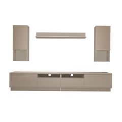 Decoraktiv Trendstyle 5220DAS Slm Tv Ünitesi Tv Sehpası Parlak Beyaz