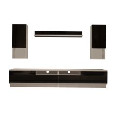 Decoraktiv Trendstyle 5220DAS Slm Tv Ünitesi Tv Sehpası Beyaz - Siyah