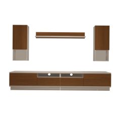 Decoraktiv Trendstyle 5220DAS Slm Tv Ünitesi Tv Sehpası Beyaz - Ceviz