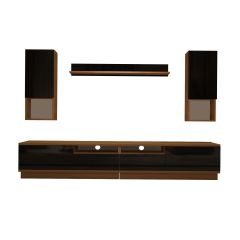 Decoraktiv Trendstyle 5220DAS Slm Tv Ünitesi Tv Sehpası Ceviz - Siyah