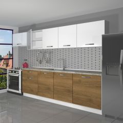 Decoraktiv Smart 280 MDF Hazır Mutfak Dolabı Pera - Beyaz