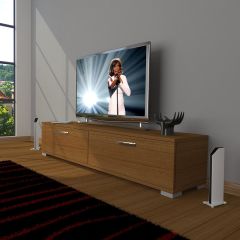 Decoraktiv Eko 140 Mdf Std Tv Ünitesi Tv Sehpası Ceviz