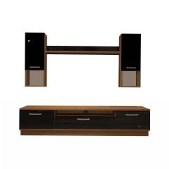 Decoraktiv Trendstyle 5DA Mdf Tv Ünitesi Tv Sehpası Ceviz - Siyah