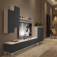 Decoraktiv Eko 6 Mdf Std Gold Tv Ünitesi Tv Sehpası