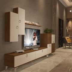 Decoraktiv Eko 6 Mdf Std Gold Tv Ünitesi Tv Sehpası