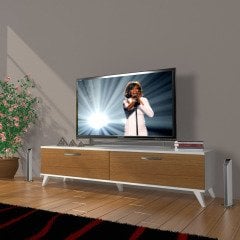 Decoraktiv Eko 140 Mdf Std Retro Tv Ünitesi Tv Sehpası