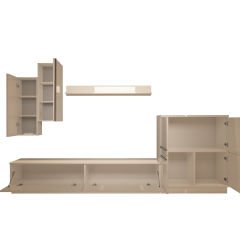 Decoraktiv Eko 6B Mdf Std Tv Ünitesi Tv Sehpası Parlak Beyaz