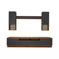 Decoraktiv Trendstyle 5DAS Mdf Tv Ünitesi Tv Sehpası Pera - Antrasit