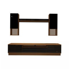 Decoraktiv Trendstyle 5DAS Mdf Tv Ünitesi Tv Sehpası Ceviz - Siyah