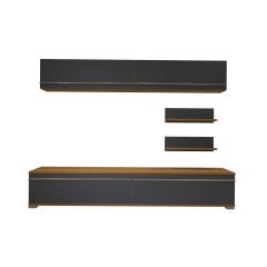 Decoraktiv Eko 5 Mdf Std Tv Ünitesi Tv Sehpası Pera - Antrasit