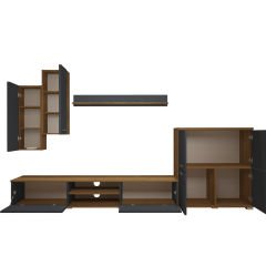 Decoraktiv Eko 6 Mdf Dvd Tv Ünitesi Tv Sehpası Pera - Antrasit