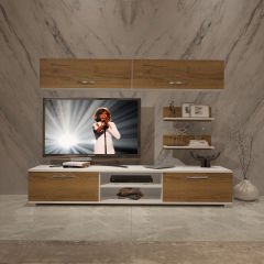 Decoraktiv Eko 5 Mdf Dvd Tv Ünitesi Tv Sehpası Beyaz - Pera
