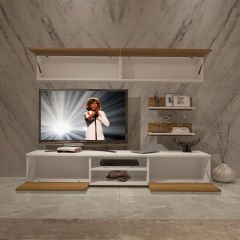Decoraktiv Eko 5 Mdf Dvd Tv Ünitesi Tv Sehpası Beyaz - Pera