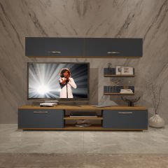 Decoraktiv Eko 5 Mdf Dvd Tv Ünitesi Tv Sehpası Pera - Antrasit