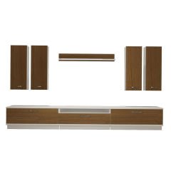 Decoraktiv Trendstyle 8D Mdf Tv Ünitesi Tv Sehpası Beyaz - Ceviz