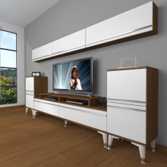 Decoraktiv Ekoflex 9 Mdf Silver Tv Ünitesi Tv Sehpası