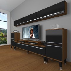 Decoraktiv Ekoflex 9 Mdf Silver Tv Ünitesi Tv Sehpası