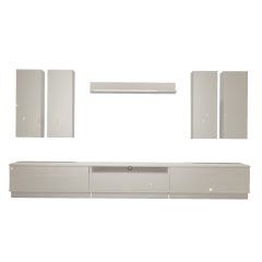 Decoraktiv Trendstyle 8DS Mdf Tv Ünitesi Tv Sehpası Parlak Beyaz